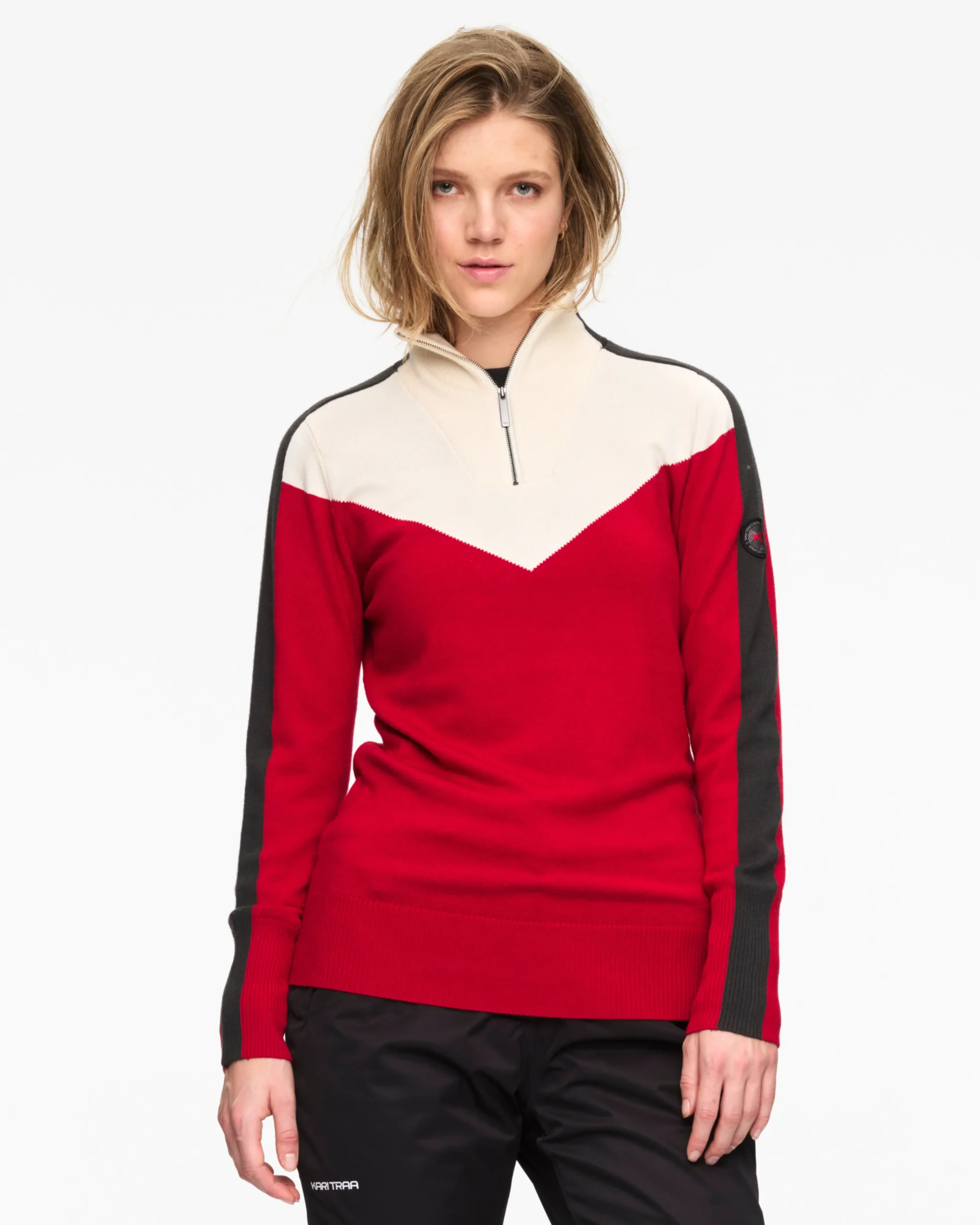 Kari Traa Voss Knit Høyhalset Genser